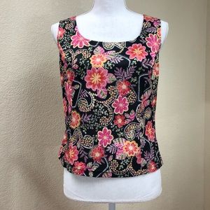 FASHION BUG Floral Sleeveless Top